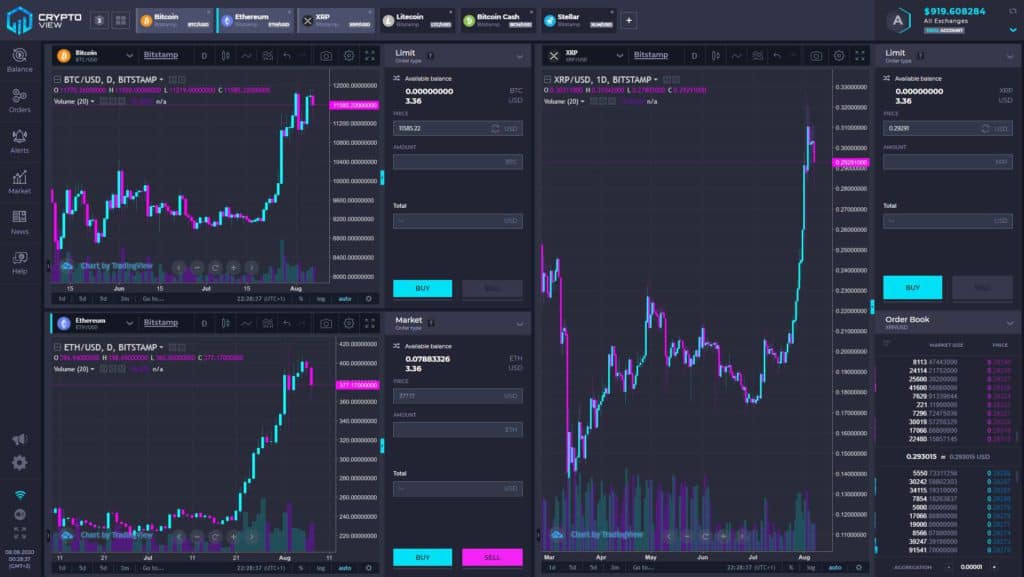 CryptoView Review | All-in-one free crypto portfolio manager 2 CryptoView Trading Tools Review