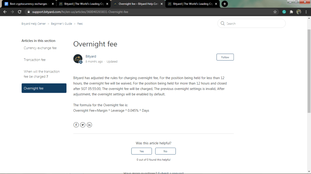 Best Crypto Exchanges - Top 12 cryptocurrency exchange 21 BYDFI Overnight fee
