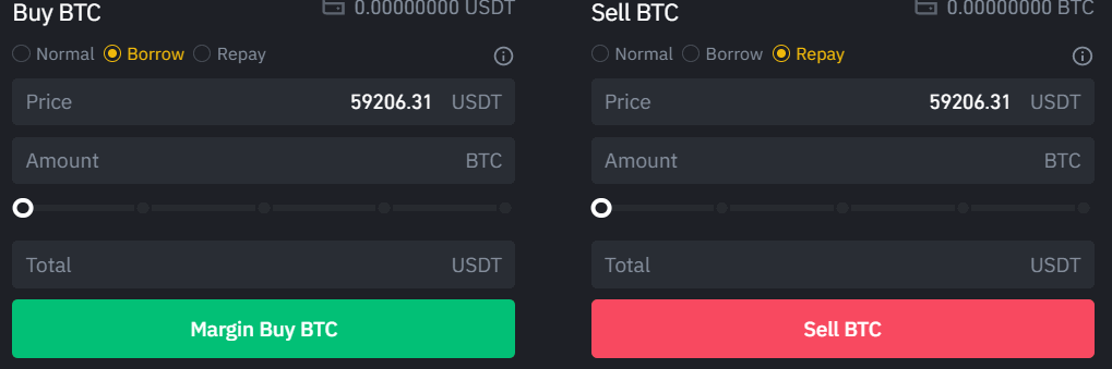 Borrow Funds on Binance