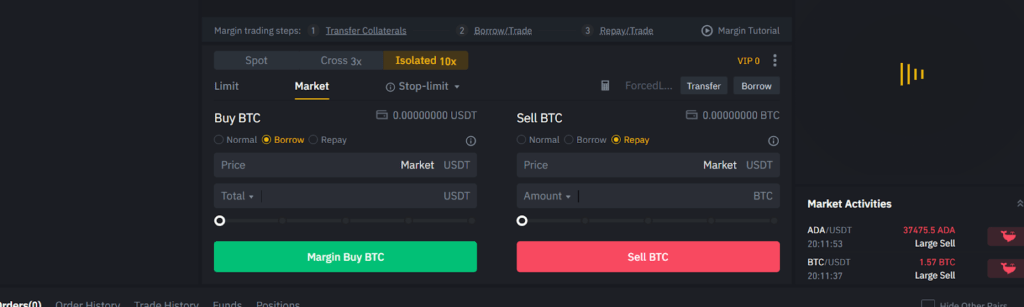 Binance Margin Trading | Everything You Need to Know 15 Place a Binance Margin Trading order