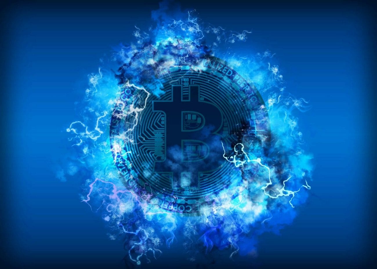 20 Best Bitcoin Wallpapers 19 The lighting Bitcoin.