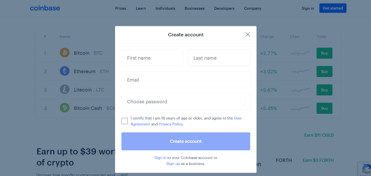 Coinbase Review | Is it the Best Crypto Exchange in the USA? 2 Coinbase Login