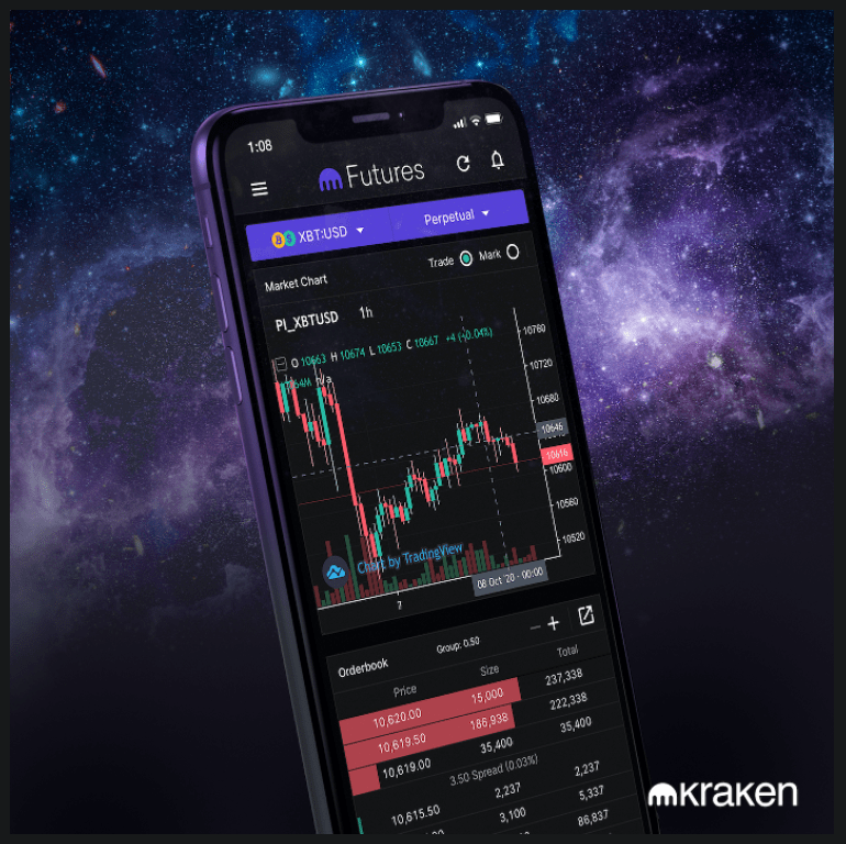 Kraken Futures app