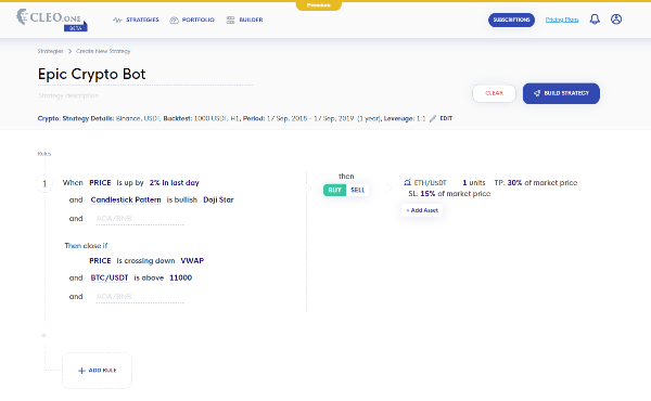 CLEO.one Review - Trading Automation Made Simple 2 CLEO.one Review - Trading Automation Made Simple