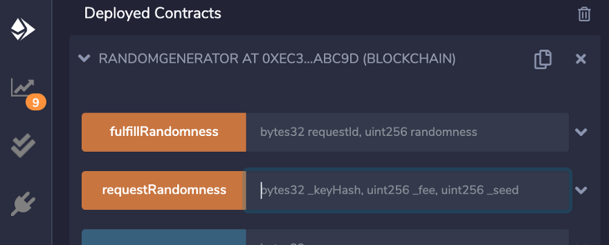 How to Generate Random Numbers on Ethereum Using VRF 7 Figure 9