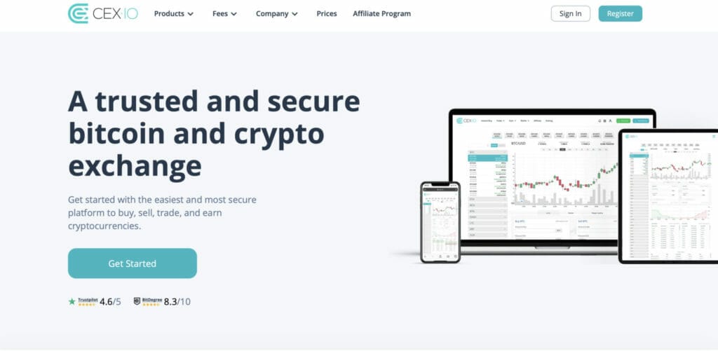 5 Best Crypto Exchanges in the USA 3 CEX.io