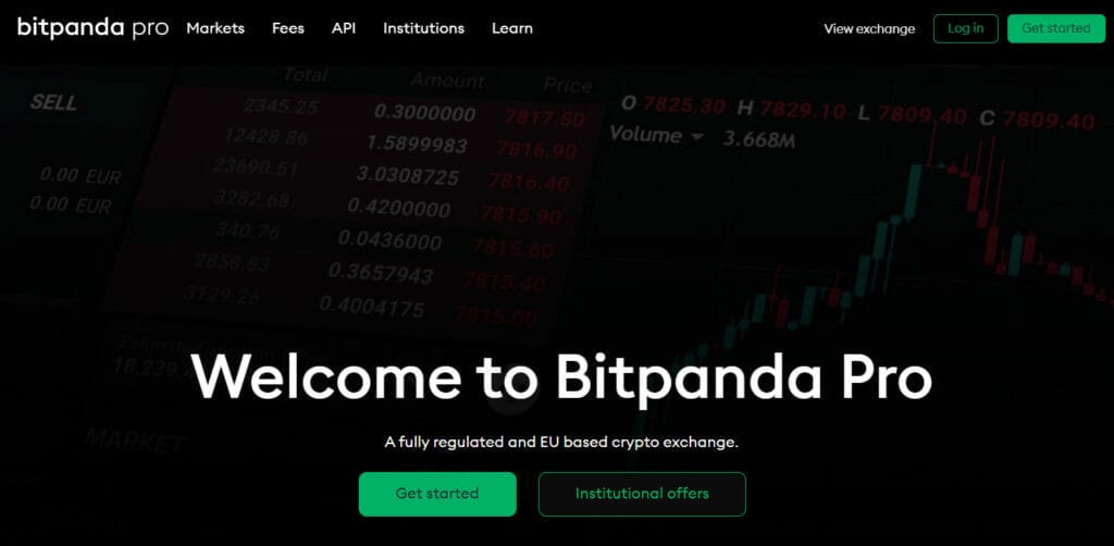 Bitpanda vs Coinbase vs Coinsbit 2 Bitpanda Pro