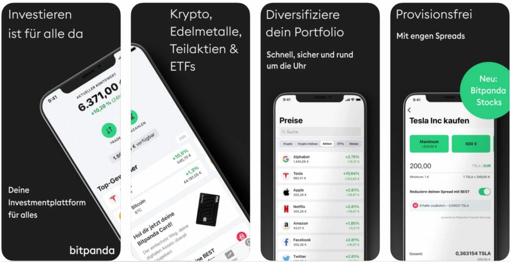 Bitpanda vs Coinbase vs Coinsbit 8 Bitpanda APP