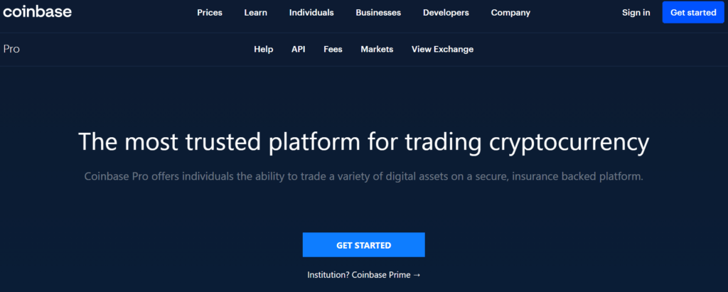 Bitpanda vs Coinbase vs Coinsbit 11 Coinbase Pro