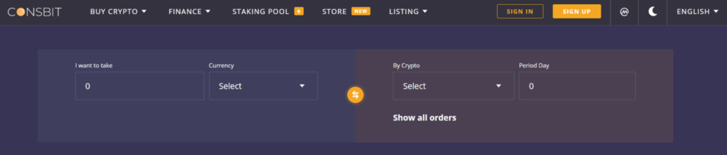 Bitpanda vs Coinbase vs Coinsbit 18 Bitpanda vs Coinsbit vs Coinbase: Coinsbit P2P Loans