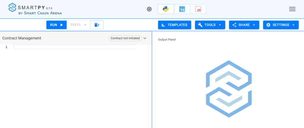How to write a Smart contract using SmartPy? 2 SmartPy IDE