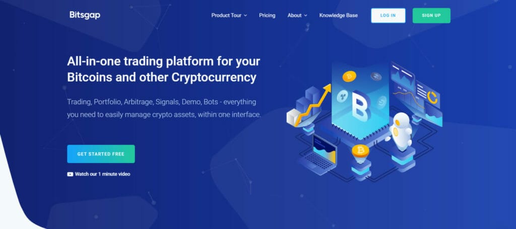 Bitsgap Review - DCA, GRID bots 1 Bitsgap review