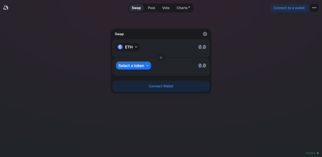 A Guide to Uniswap | Is it Safe to use a DeX? 3 Connect to Wallet