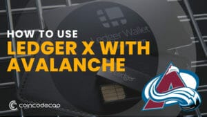 Ledger X with Avalanche