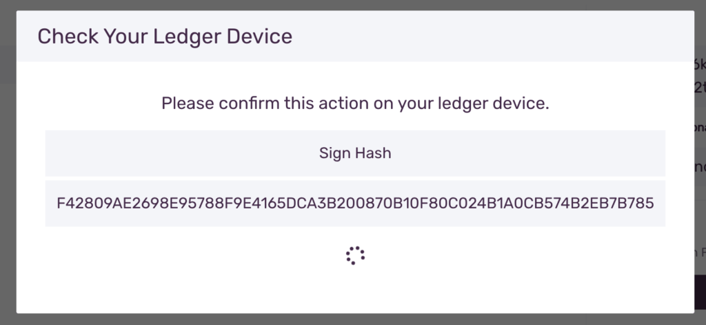 How to use Ledger X with Avalanche? 12 'Send Transaction'