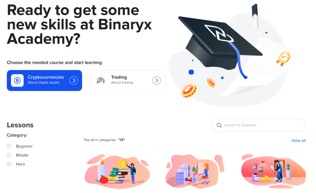 Binaryx Review : Is it Safe or Legit? 4 Binaryx Academy