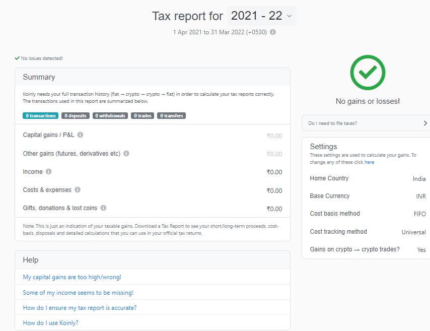 Koinly Review - Is It Really a Good Tax Software? 7 Download your tax report