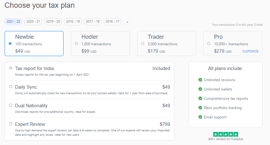 Koinly Review - Is It Really a Good Tax Software? 8 Koinly Plans
