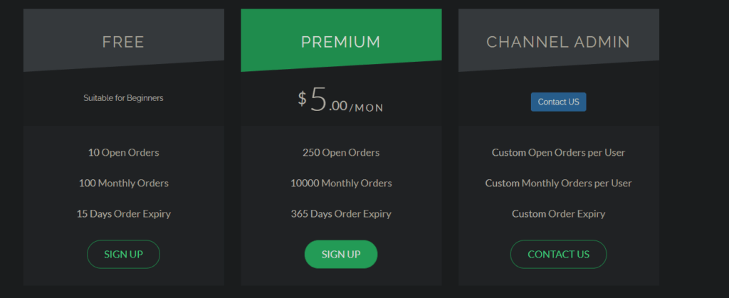 TrailingCrypto Fees