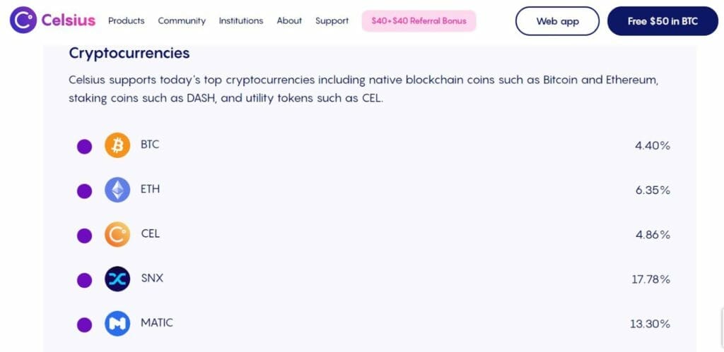 Hodlnaut vs CakeDefi vs Celsius: Which Offers Best Interest Rates? 6 Celsius Rates and Fees