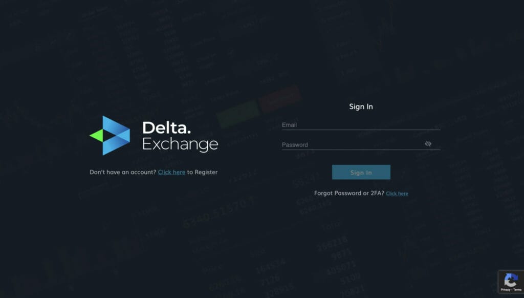 A Guide to Delta Exchange Futures Trading 2 Log in at Delta exchange