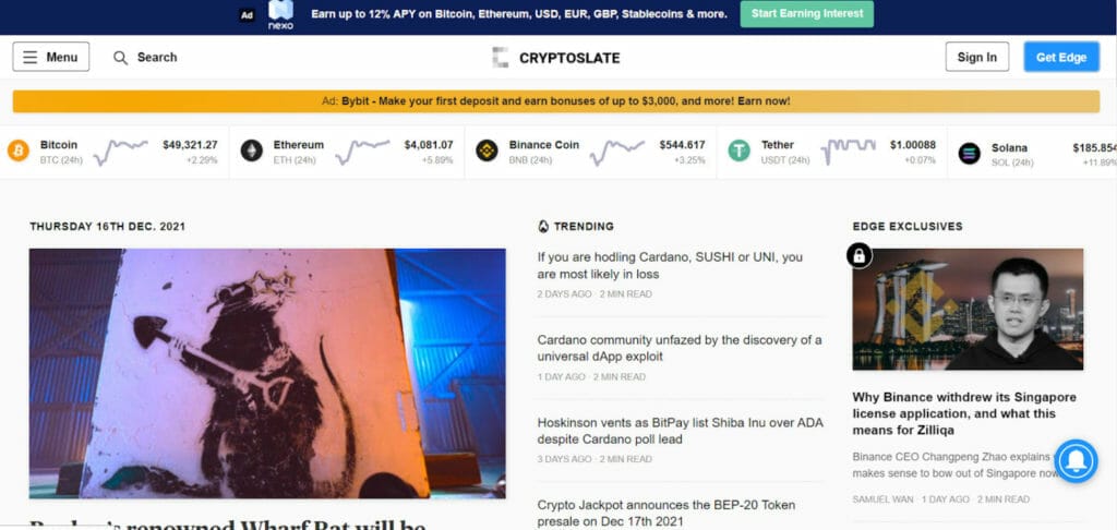 CryptoSlate