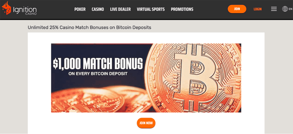 Ignition Casino Review: Gamble with $2000 Welcome Bonus 3 Ignition Casino promotions