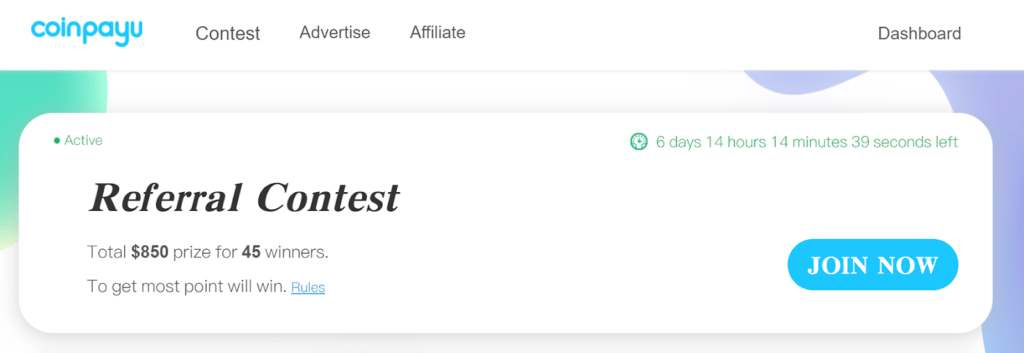 Coinpayu Contests