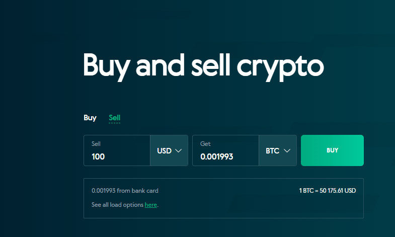 AdvCash Review | Must Read This Before Getting a Card! 4 AdvCash: Buy/Sell Crypto