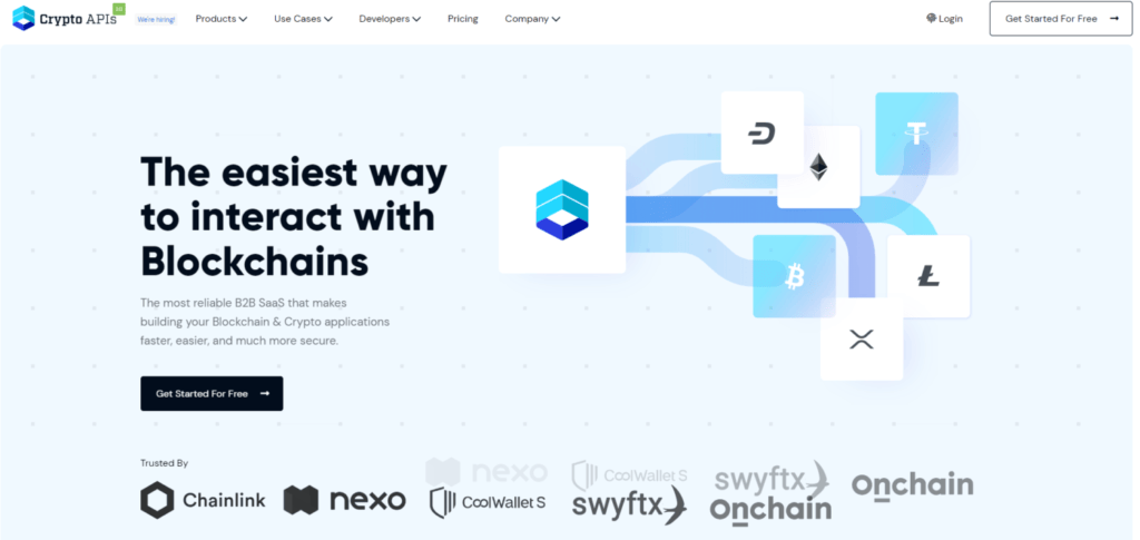 Crypto APIs Review | Blockchain Infrastructure for Web 3.0 1 Crypto APIs Product Suite