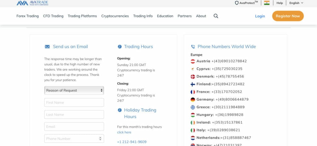 Avatrade Review: A better broker all around? 4 Customer Supportย