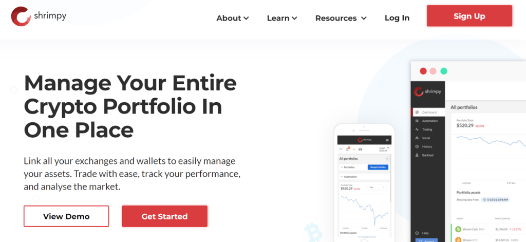 5 Best Free Cryptocurrency Charting Tools 4 Shrimpy