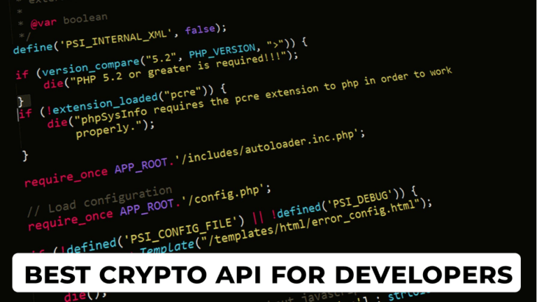 10 Best Crypto API for Developers