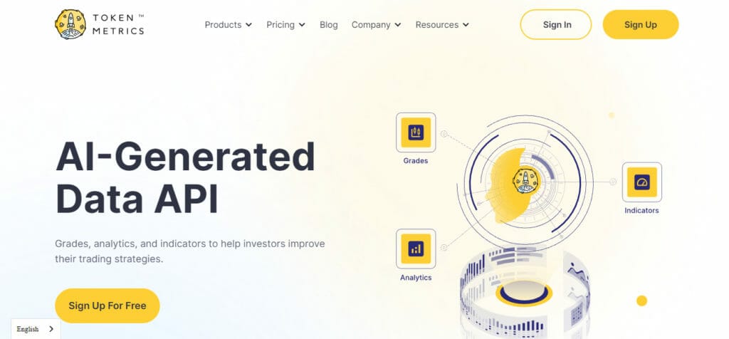 Token Metrics Crypto Data API Overview 1 Token Metrics