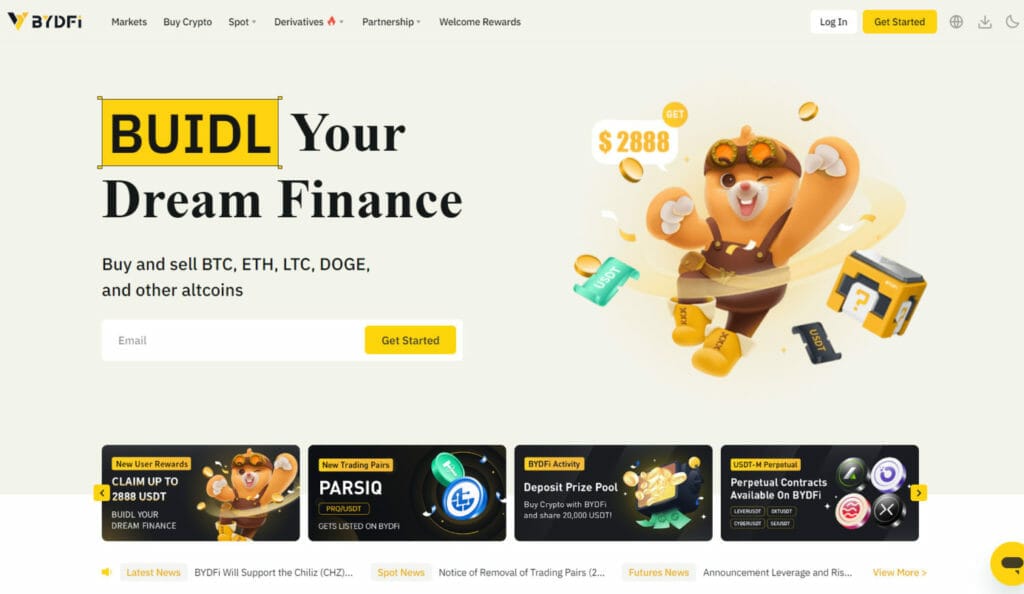 Top 9 Kraken Alternatives & Competitors 1 BYDFI