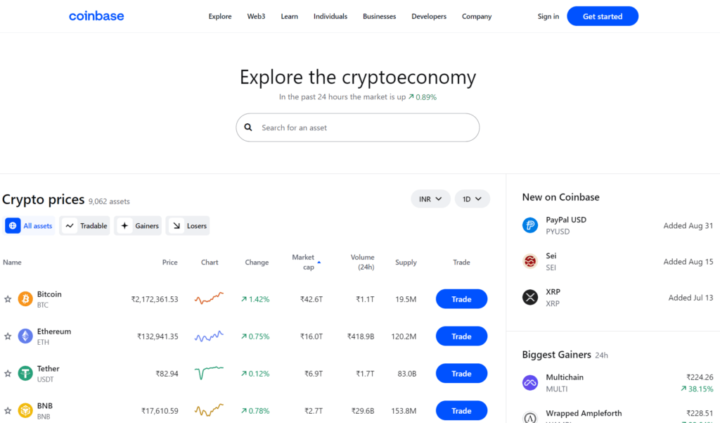 Top 9 Kraken Alternatives & Competitors 5 Coinbase