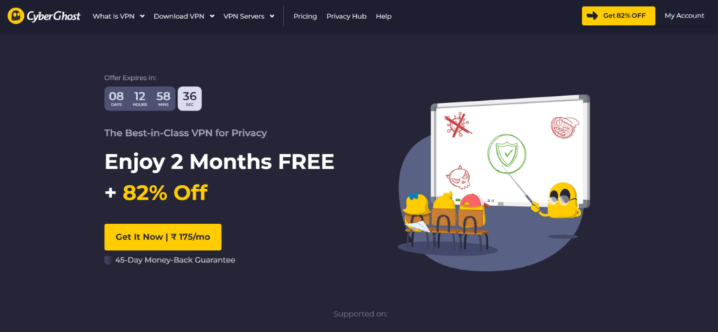 Secure Crypto Transactions with the Top VPN Services 7 Cyberghost