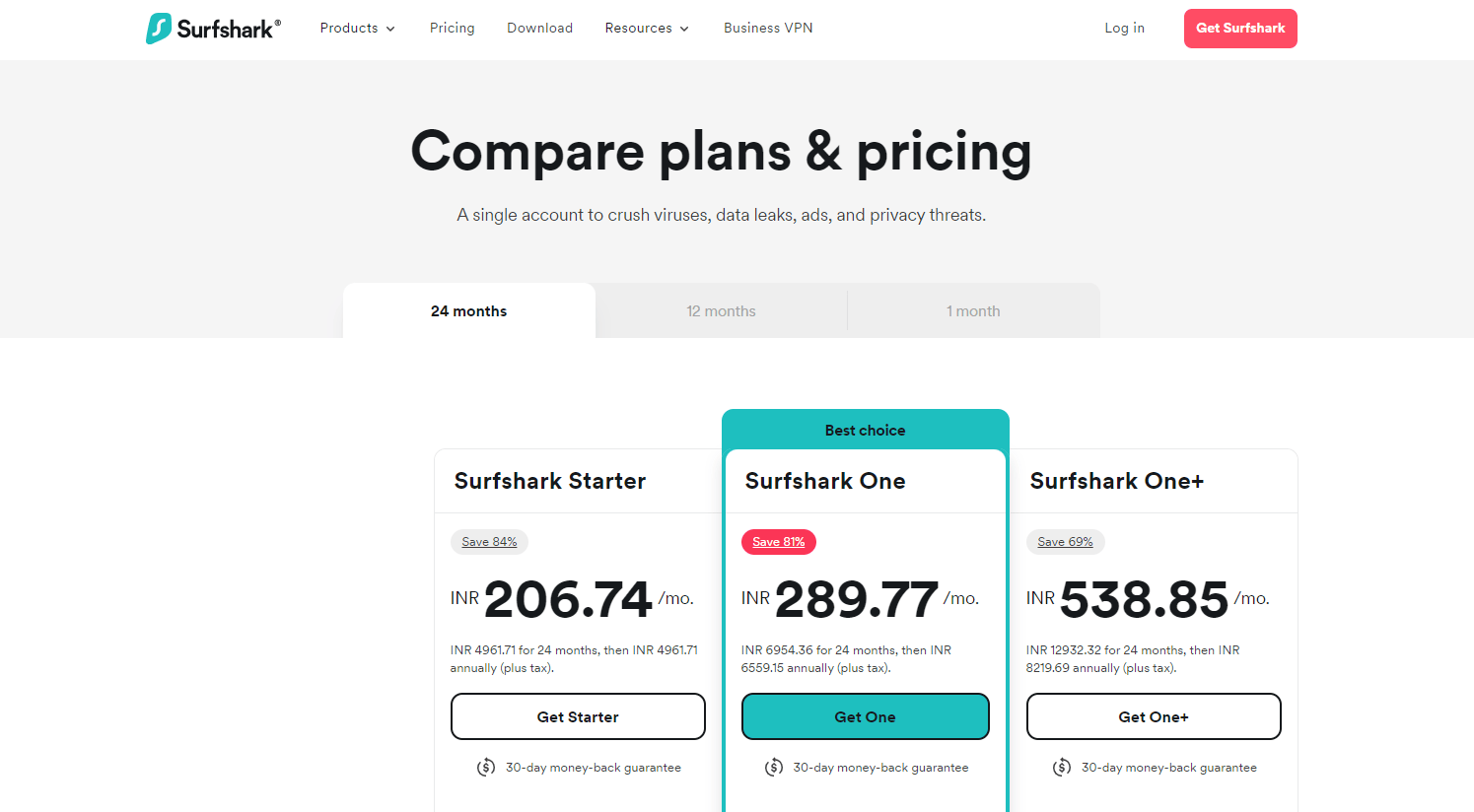 Secure Crypto Transactions with the Top VPN Services 6 Surfshark pricing