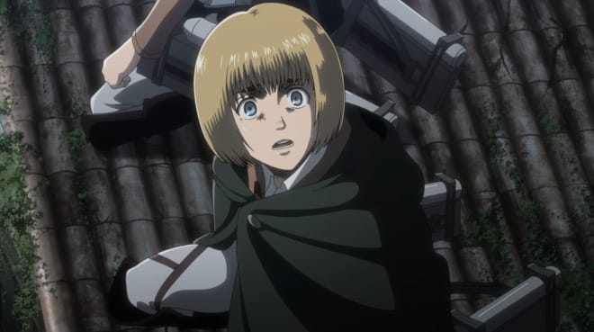 Eren's Speech to Armin (Anime Season 3, Episode 16): 