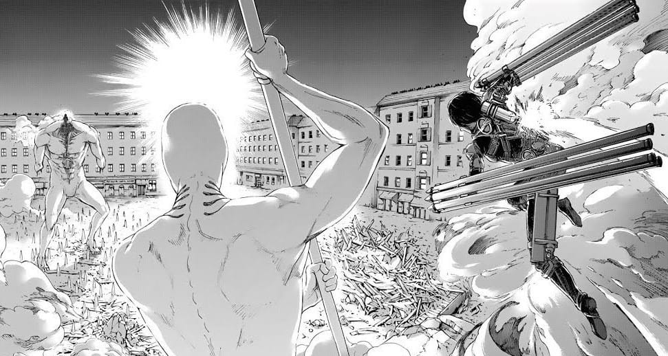 Top 10 EREN MOMENTS! | How to be a JAEGERIST? 13 Eren's Attack on Marley (Manga Chapter 100):