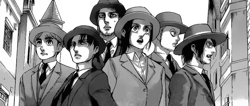 Eren's Attack on Marleyan Officials (Manga Chapter 123): 