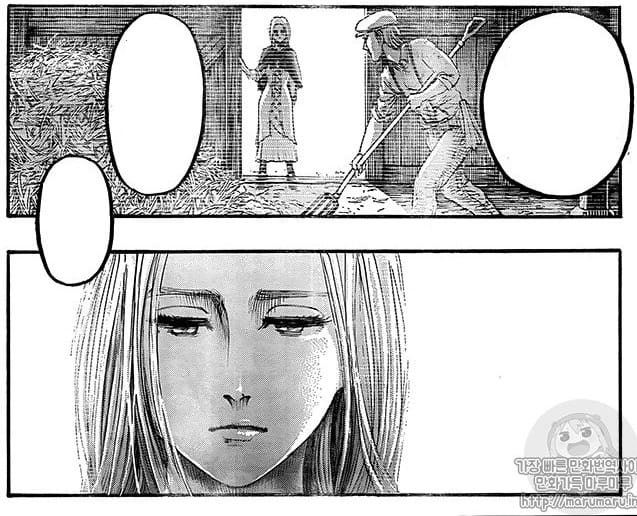 Eren's Rift with Historia (Various Manga Chapters):