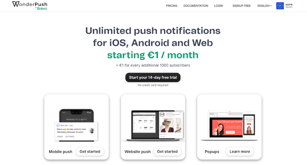 10 Best Push notifications services for Wordpress | Check out NOW! 7 WonderPush