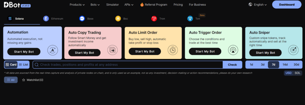 10 Top Telegram Bots on Solana