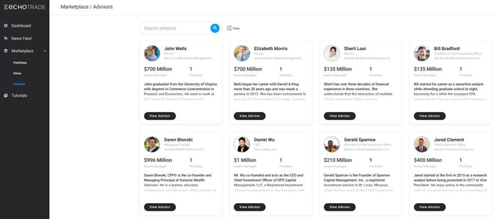 Echo Trade Review: Simple Way to Trade Like a Pro