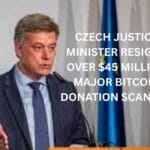Czech Justice Minister Resigns Over $45 Million Major Bitcoin Donation Scandal