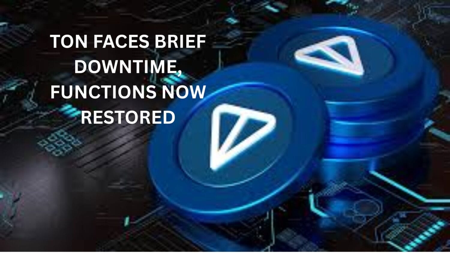 TON faces brief downtime, functions now restored
