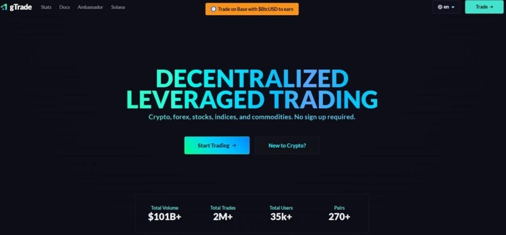 150x Leverage - Zero Fees - gTrade Is the New Alpha!